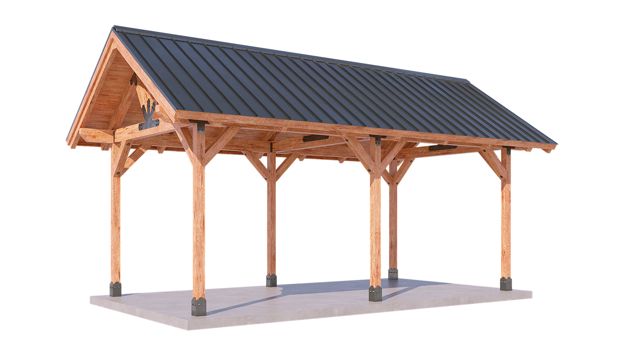 Yellowstone - cedar pavilion - 10x24 to 20x40 - heavy timber